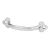 Shaker 31mm D-Bar Cabinet Pull Handle - 85mm Centres - Polished Chrome