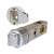 Smartlatch Bolt Through Tubular Latch - 71mm Case - 57mm Backset - Round - Polished Chrome