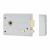Rim Lock with Snib - 105 x 80mm - Satin Chrome