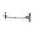 Cabin Hook & Eye - 316mm Length - Pewter