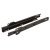 Base Mount Drawer Runner - Single Extension - 300mm Length - 30kg - Black
