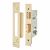 Architectural Bolt Through Euro Profile Sashlock - 65mm Case - 44mm Backset - PVD Brass