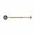 Timber Connector Torx Wafer Head Wood Screws - 6.0 x 100mm - Nano Bronze - Pack of 25