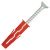 UNO Wall Plug - 6 x 28mm - Red - Pack of 1000