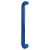 Cobalt Blue Nylon D-Bar Door Pull Handles - Back to Back - 425mm c/c