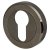 Escutcheon - 51mm Diameter - Euro - Black Nickel