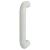 Diamond White Nylon D-Bar Door Pull Handle - Bolt Fix - 220mm c/c