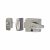 BS 3621:2007 Double Locking Nightlatch - 60mm Backset - Satin Chrome Case/Cylinder