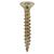 Classic Pozi Countersunk Wood Screws - 4.5 x 30mm - Yellow Zinc - Pack of 200