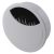 Round Cable Tidy Grommet - 80mm Hole Size - White - Pack of 10