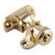 Heavy Duty London Style Brighton Sash Window Fastener - 49 x 20mm - Polished Brass