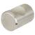 Solid Turned Cylinder Cabinet Knob - 20mm Diameter - Satin Stainless Steel