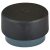 Nylon Floor/Wall Mounted Door Stop - 32 x 20mm - Anthracite Grey