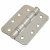 Radius Ball Bearing Grade 13 Butt Fire Door Hinge - 102 x 76 x 3mm - 201 Pol Stainless - Pair