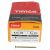 Solo Chippy Pozi Countersunk Wood Screws - 4.0 x 60mm - Yellow Zinc - Pack of 200