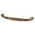 Ivy 14mm D-Bar Cabinet Pull Handle - 128mm Centres - Antique Brass