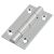 Solid Drawn Butt Cabinet Hinge - 38 x 22 x 1.45mm - Polished Chrome - Pair