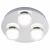 Forum Spa Amalfi 5W 3 Light Flush LED Bathroom Ceiling Light - IP44 - 4000K Cool White - Chrome