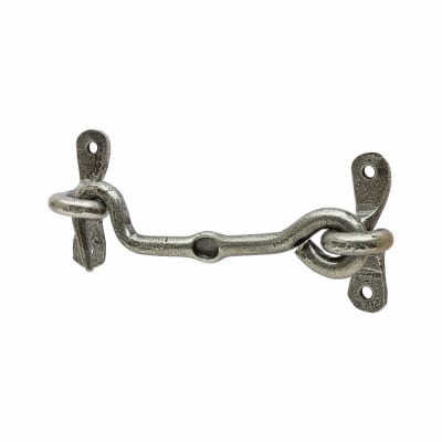 Cabin Hook & Eye - 106mm Length - Pewter