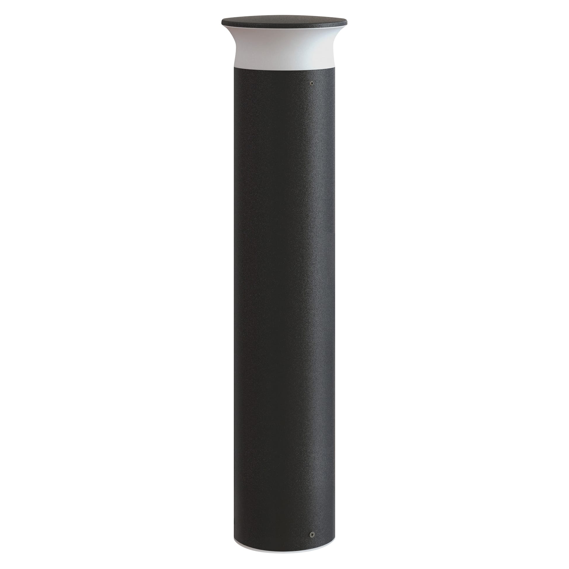 LED 9W LED Bollard Post Light - 800mm - - 3000K Warm White - Dark Grey
