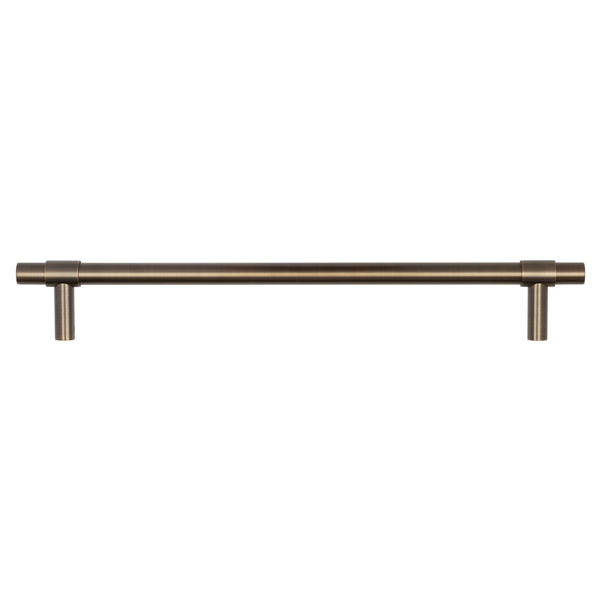 Antique Brass 20mm T-Bar Door Pull Handle - Screw Fix - 425 c/c