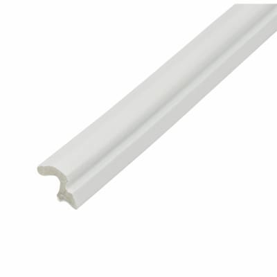 Q-Lon 9257 Universal uPVC Door Replacement Seal - 25m Length - White