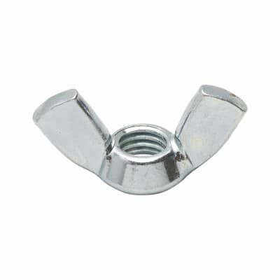 Wing Nut - M8 - Bright Zinc Plated - Pack of 10