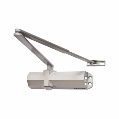 Overhead Fire Door Closer - Power Size 2-4 - Without Cover - Push/Pull Mounting - Silver