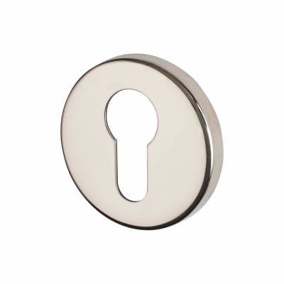 Escutcheon - 52mm Diameter - Euro - Polished Stainless Steel