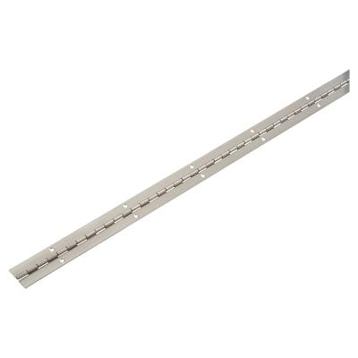Continuous Piano Hinge - 1800 x 32 x 1mm - Satin Stainless Steel