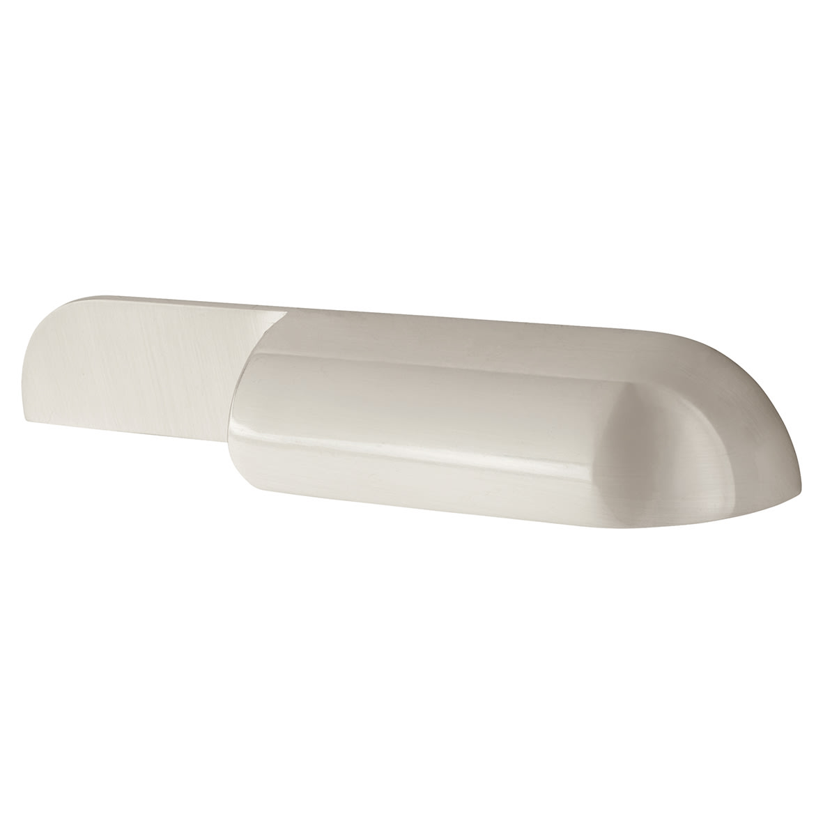 Hyde Cabinet Finger Pull Handle - 64mm Centres - Satin Nickel