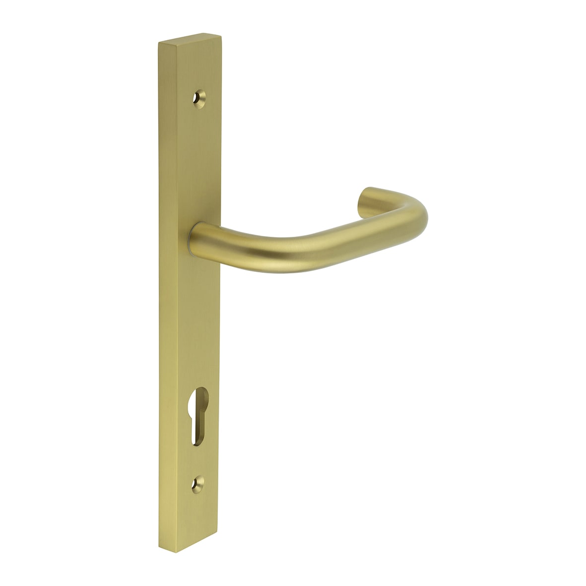 Satin Brass uPVC Multipoint Door Handles - 92mm c/c - CR-106 Range