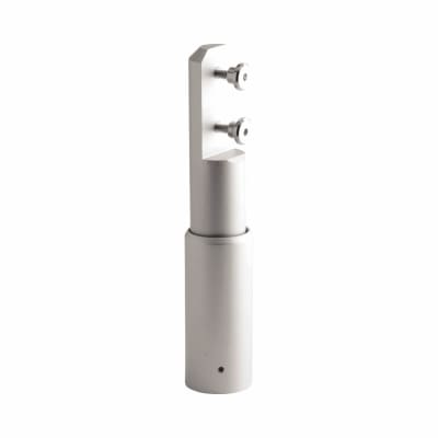 Premier Toilet Cubicle Partition Leg - 12-21mm Panels - Satin Anodised Aluminium