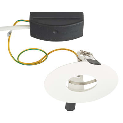 LED Evofire 50W Fire Rated LED Fixed Downlight - 70-100mm Cut-out - White