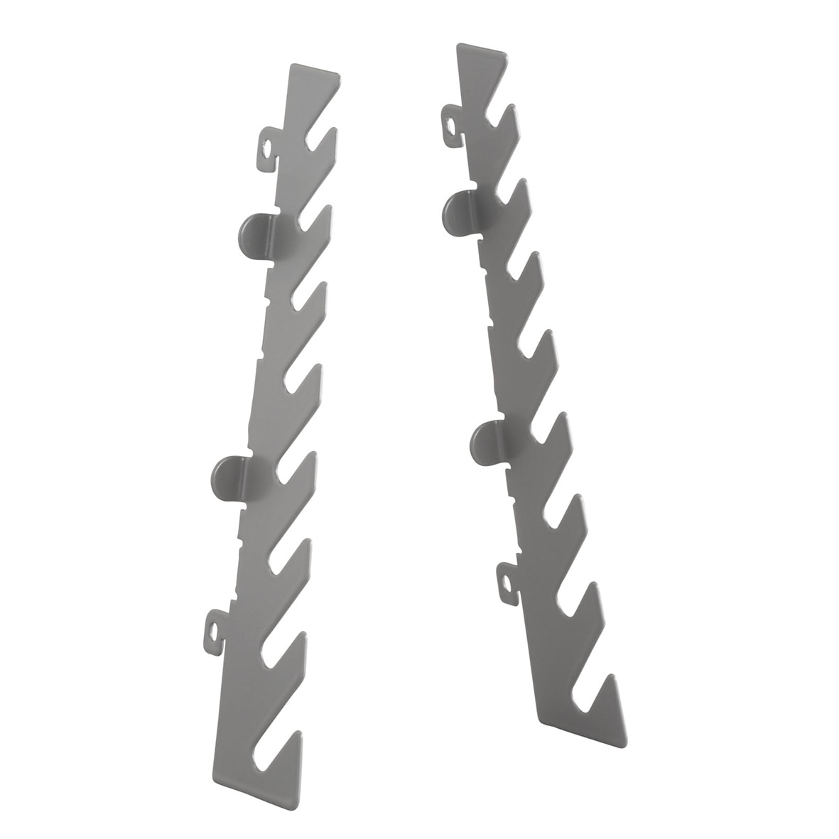 Garage Storage Top Track System - Spanner & Wrench Holder for Storing Board - Grey