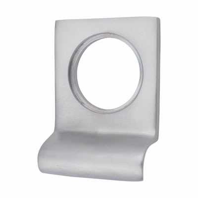 Satin Chrome Rim Cylinder Pull - 65 x 47mm