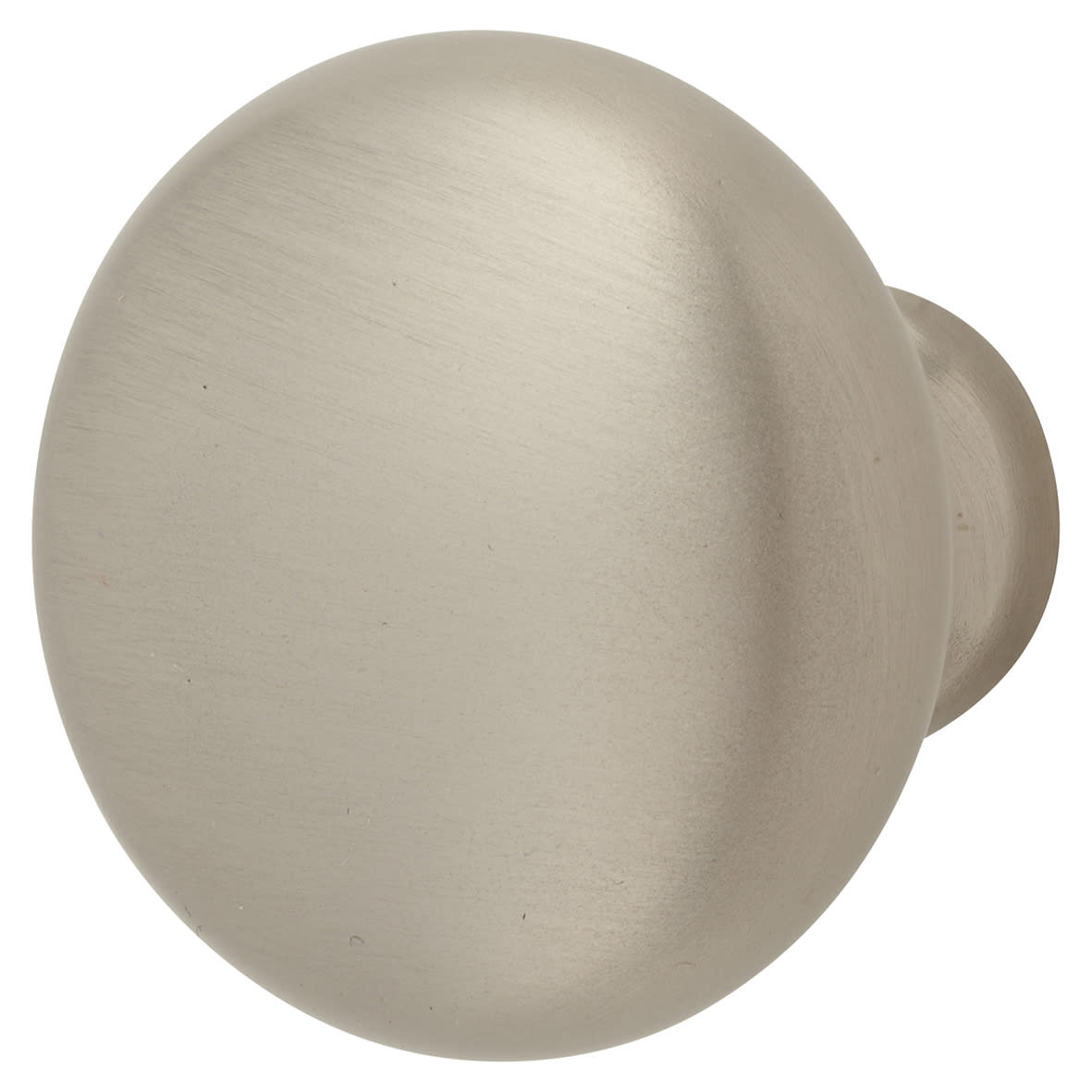 Wade Round Cabinet Knob - 32mm Diameter - Satin Nickel
