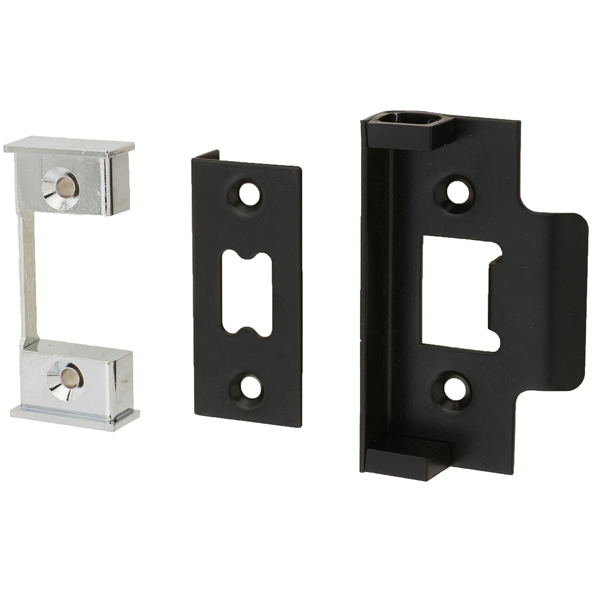 13mm Rebate Kit to suit Heavy Duty Tubular Latches - Matt Black