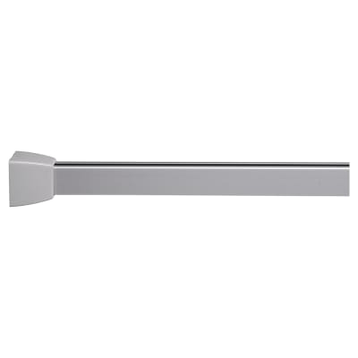 Shower Rail - Straight - Professional Profile - 800-1830mm Length - Silver