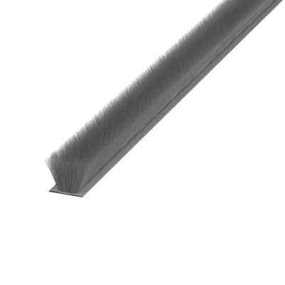 Self-Adhesive Brush Pile Seal - 6mm Brush Pile - 5m Length - Grey