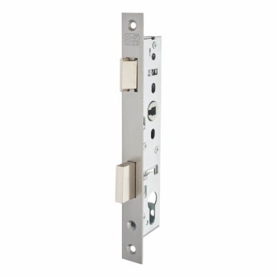 9600 Narrow Style Euro Sashlock - 40mm Case - 25mm Backset - Satin Stainless Steel