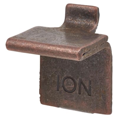 Heavy Duty Flat Bookcase Clip - Bronze Plated - Pack of 10