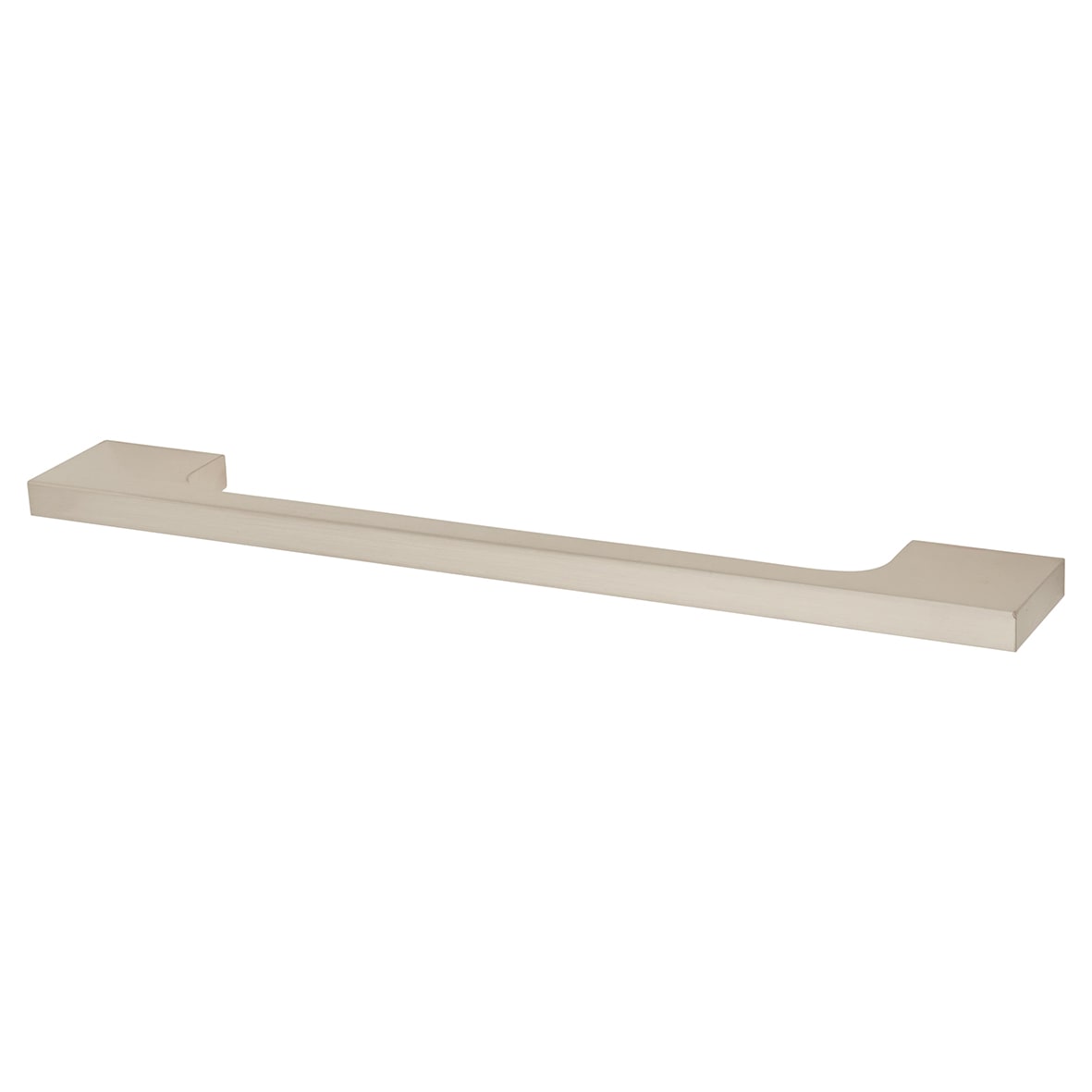 Bibury 8mm Slim D-Bar Cabinet Pull Handle - 192mm Centres - Satin Nickel