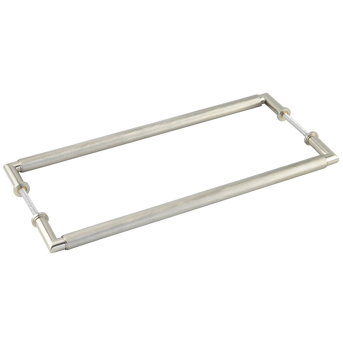 Satin Nickel 20mm D-Bar Door Pull Handle - B2B - 425mm c/c