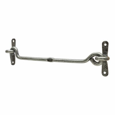 Cabin Hook & Eye - 260mm Length - Pewter