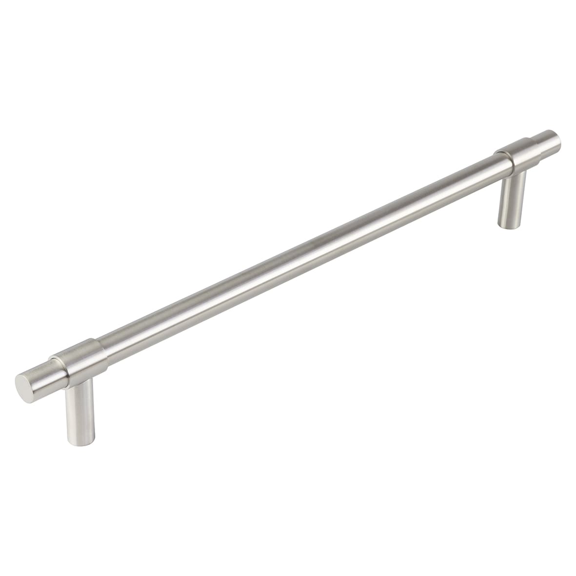 Satin Stainless Steel 20mm T-Bar Door Pull Handle - Bolt Fix - 425 c/c