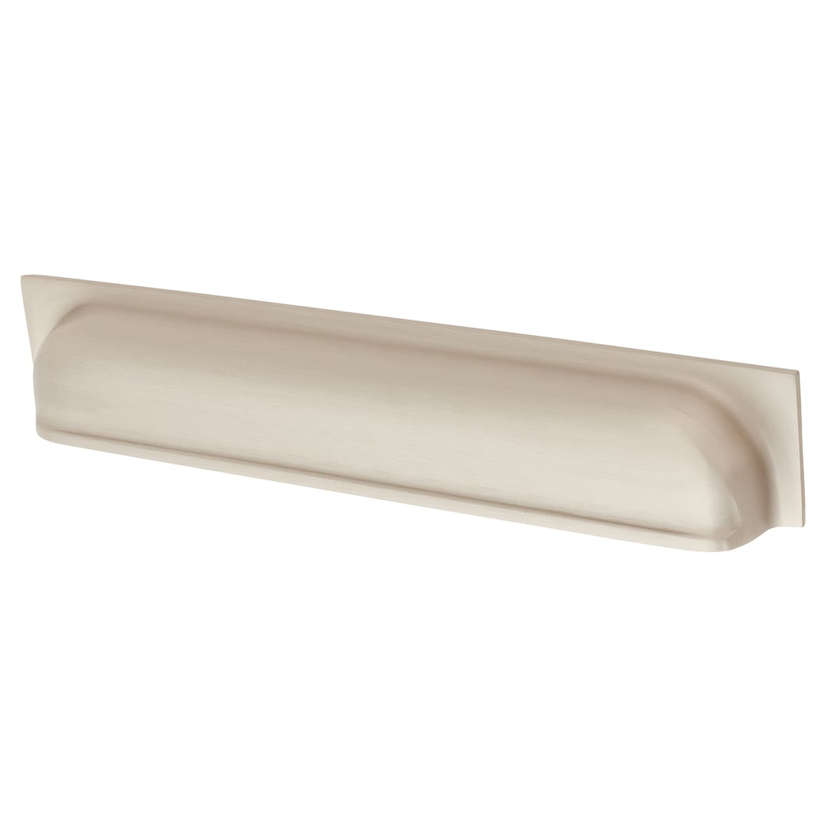 Quantock Cabinet Cup Handle - 203mm Centres - Satin Nickel