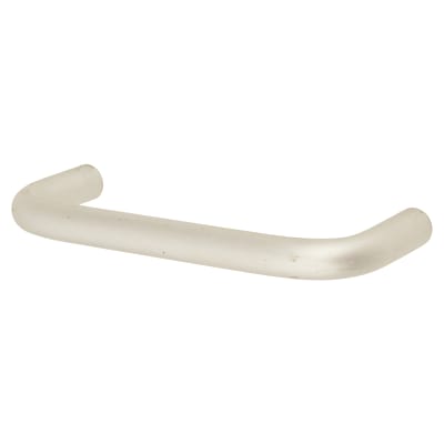 9mm D-Bar Cabinet Pull Handle - 100mm Centres - Satin Aluminium