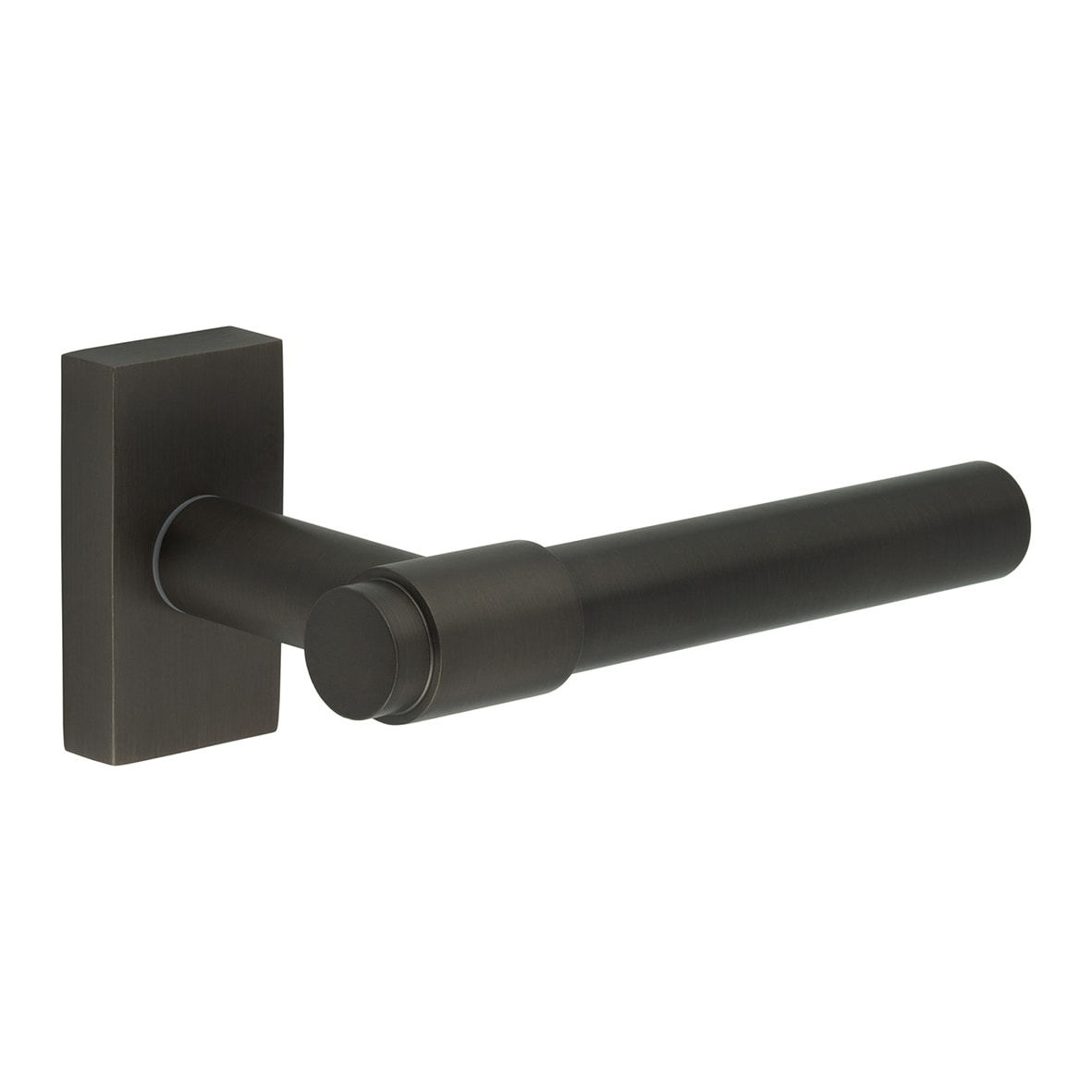 Dark Bronze uPVC Multipoint Door Handles on Rectangular Rose - CR-103 Range