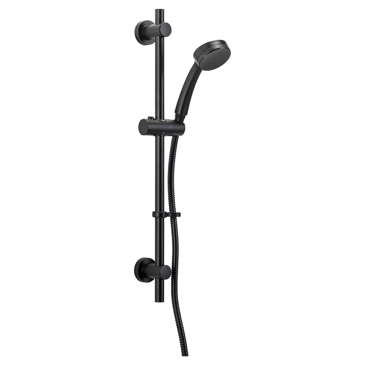 Presion Single Spray Shower Kit - Matt Black